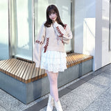 ショートレーシングニット