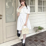 【予約商品 3月下旬発送】レイヤードフロントジップワンピース