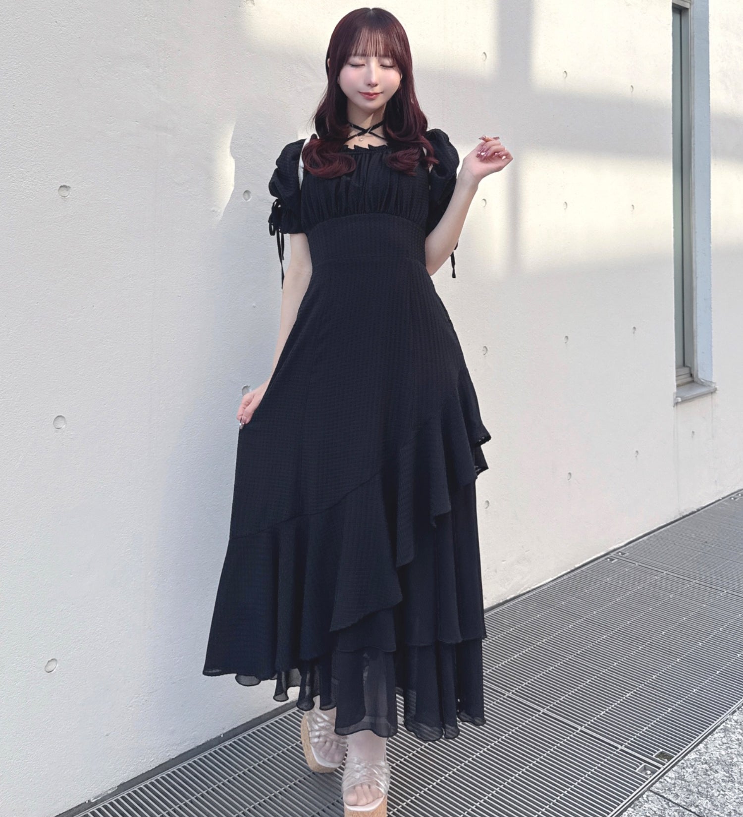 【予約商品 4月上旬発送】イレヘムロングワンピース