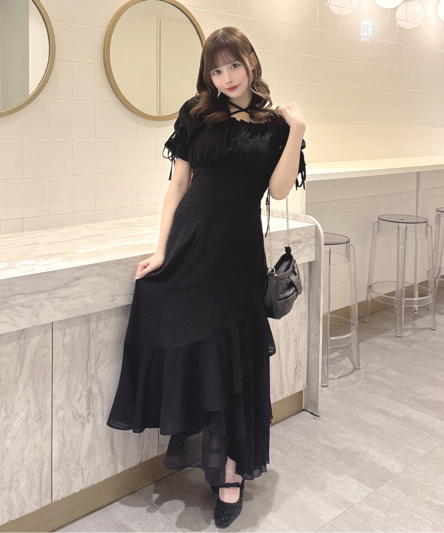 【一部予約商品6月下旬お届け予定】イレヘムロングワンピース