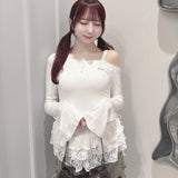 ペプラムティアードトップス