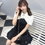 【SALE】シャツアンサンブルワンピース