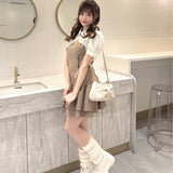 【SALE】シャツアンサンブルワンピース