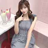 2wayロングキャミワンピース