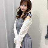 2wayロングキャミワンピース
