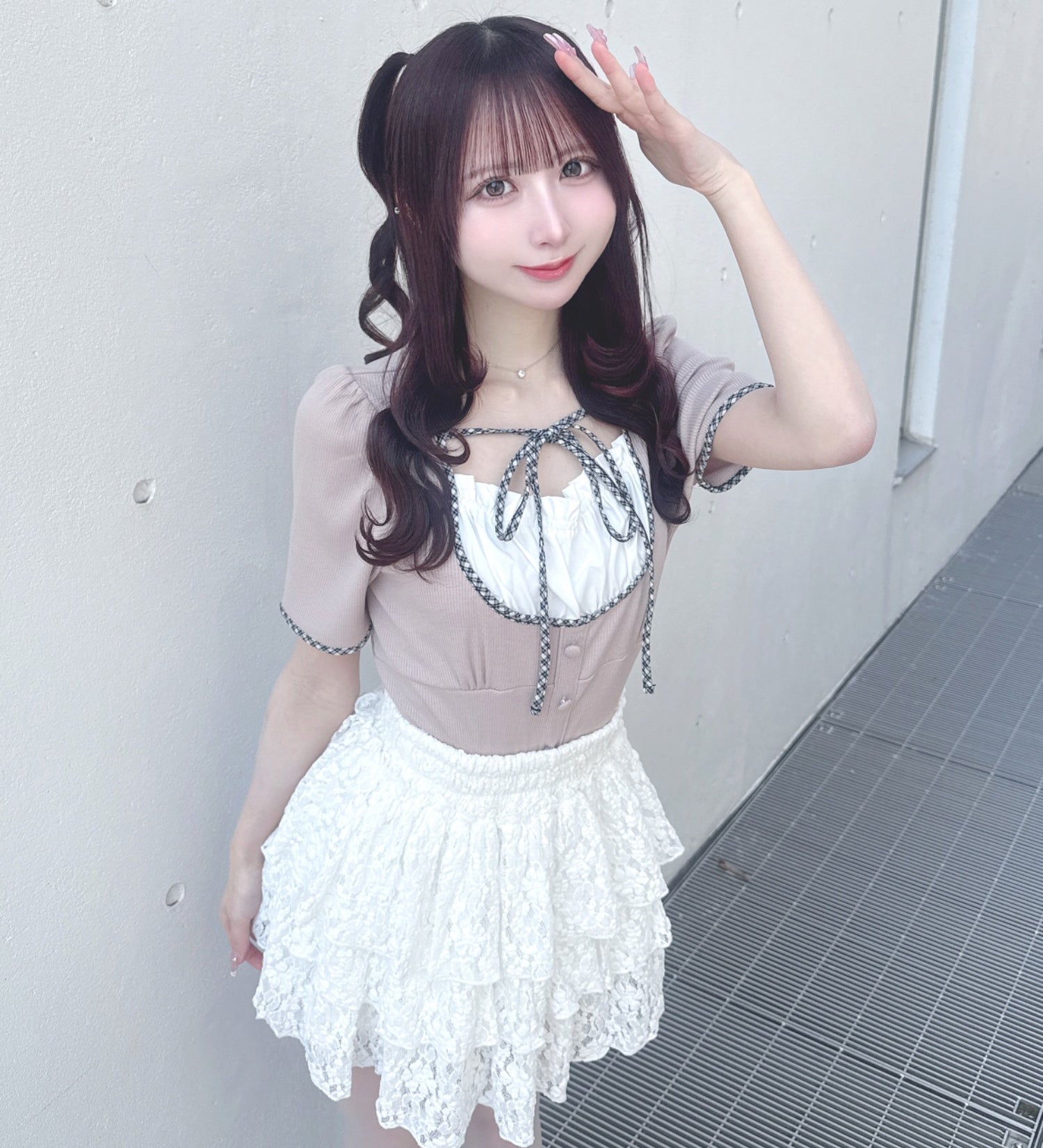 パイピングカットソー