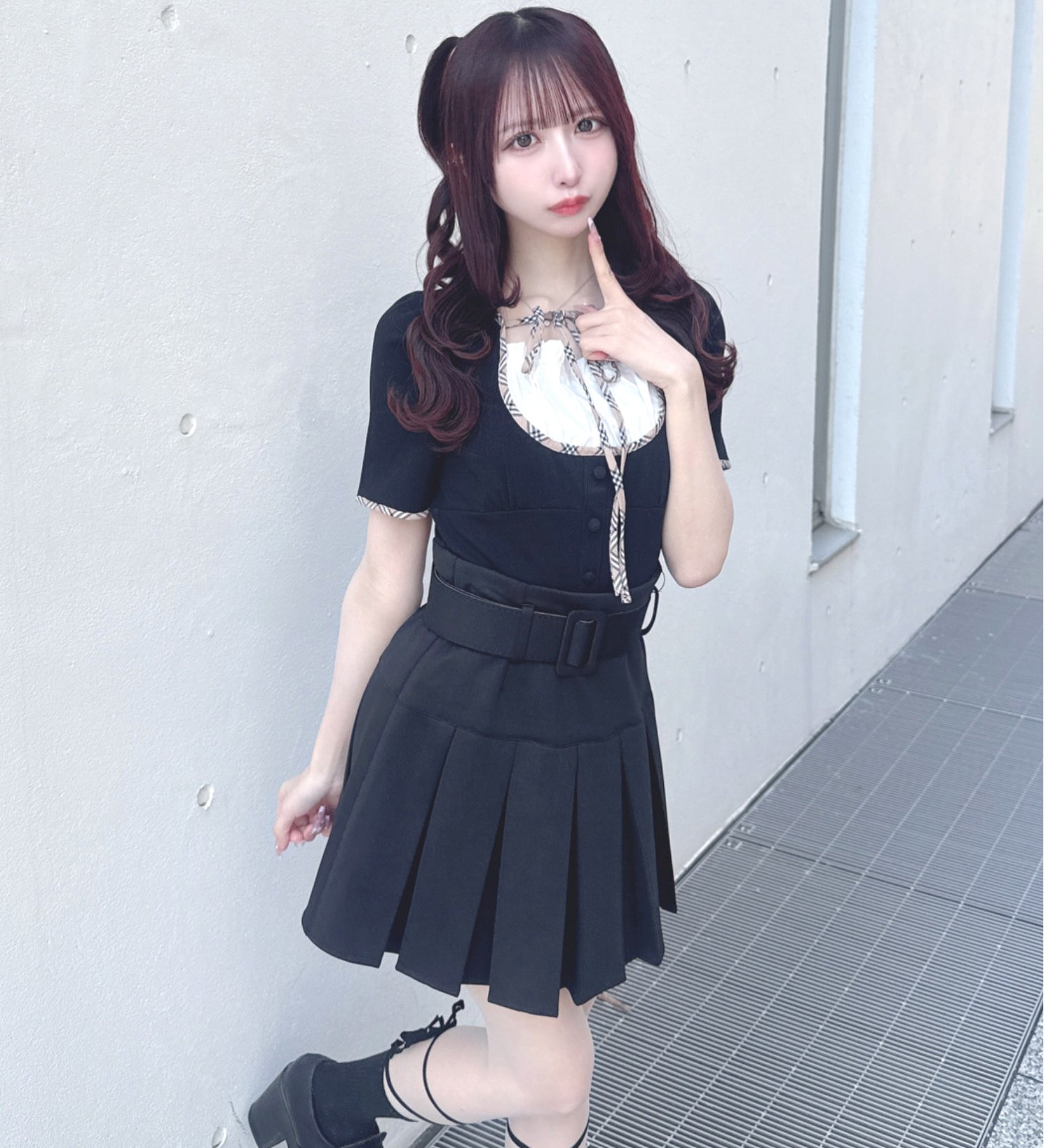 パイピングカットソー