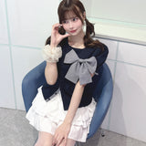 【予約商品 4月下旬発送】リボンアシメトップス