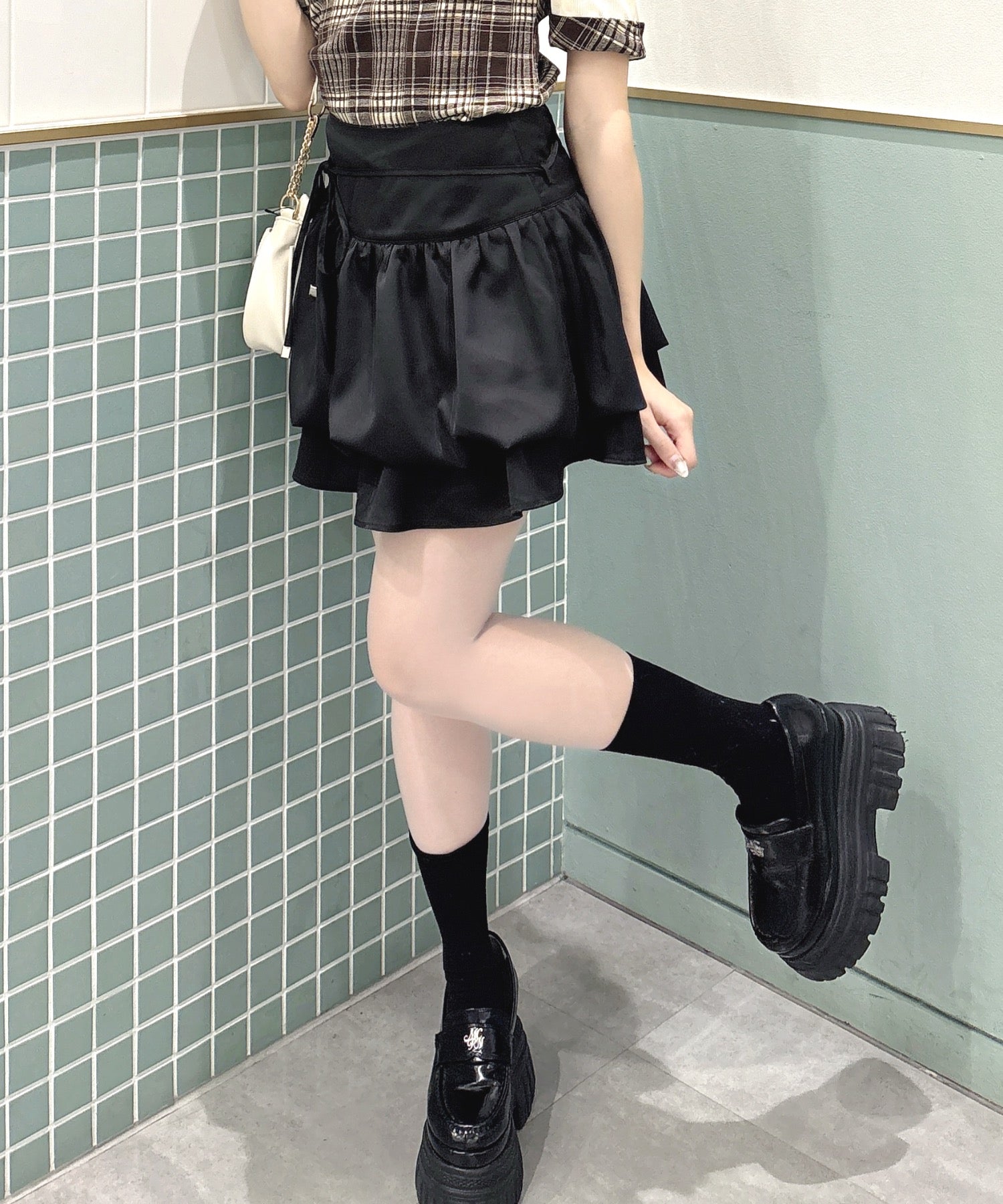 ☆未使用ワンダフルワールド黒 バルーンスカートセット ティアードバルーンスカート – PARK by one way（パークバイワンウェイ）
