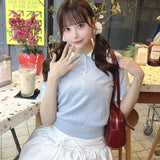 ダブルカラーポロニット
