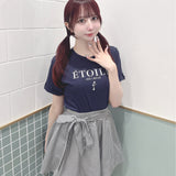 【予約商品 5月上旬発送】バックリボンTシャツ