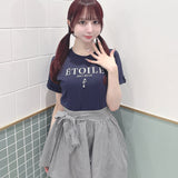 【予約商品 5月上旬発送】バックリボンTシャツ