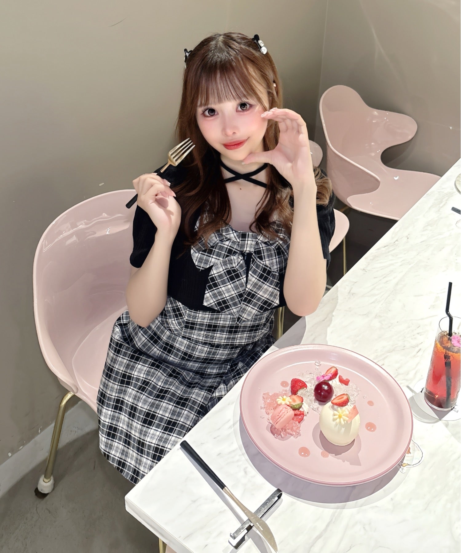 リボンアンサンブルトップス – PARK by one way（パークバイワンウェイ）