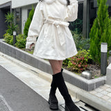 ティペット付きハーフコート