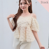 【SALE】3wayローズペプラムチュニック
