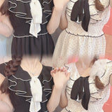 【6/12(金)発売スタート】ラッフルリボンミニワンピース