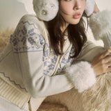 【予約販売12月中旬お届け】ノルディックニットセットアップ