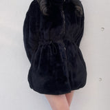 ウエスト絞りファージャケット