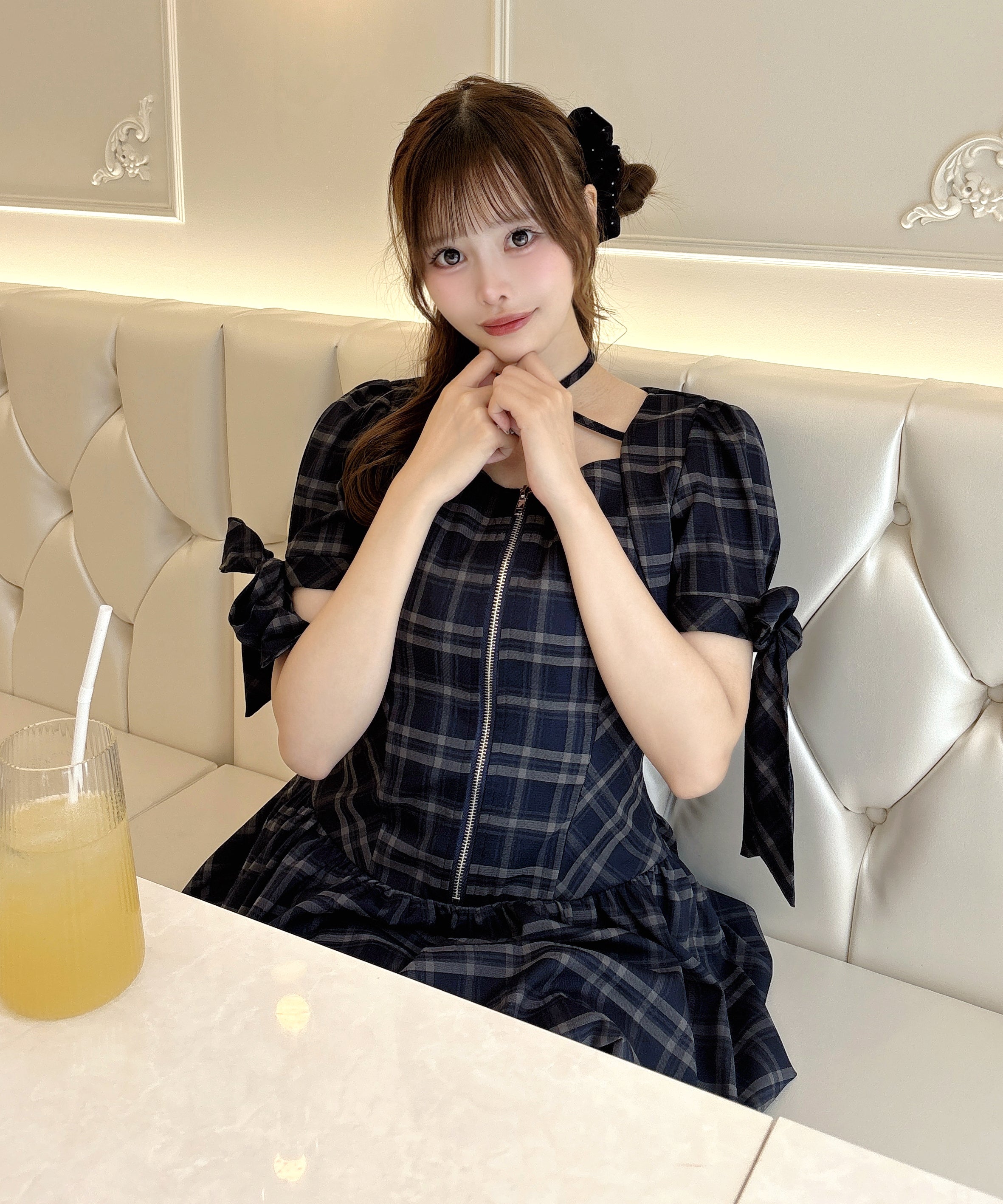 バルーンミニワンピース