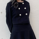 【セットアップ対応アイテム】 ファー付ノーカラージャケット