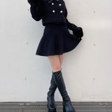 【セットアップ対応アイテム】ペプラムスカート