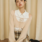 【予約商品 9月下旬お届け】ロービングチェックタックミニスカート