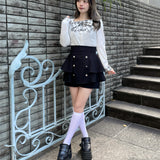 リボンレイヤードトップス