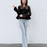 【一部予約商品】ローズペプラムキャミ