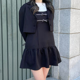 テーラードジャケットセットアップ