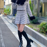 【セットアップ対応アイテム】ペプラムスカート