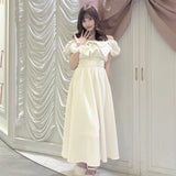 リボンオフショルワンピース