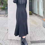 フロント開きZIPパーカーワンピース