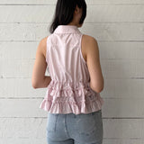 【SALE】アメスリペプラムフリルブラウス