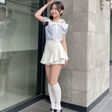 スクエアビックリボントップス