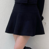 【セットアップ対応アイテム】ペプラムスカート