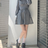 ポロ衿ワンピース