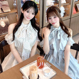 【5月21日(木)発売スタート】ボウタイアメスリワンピース