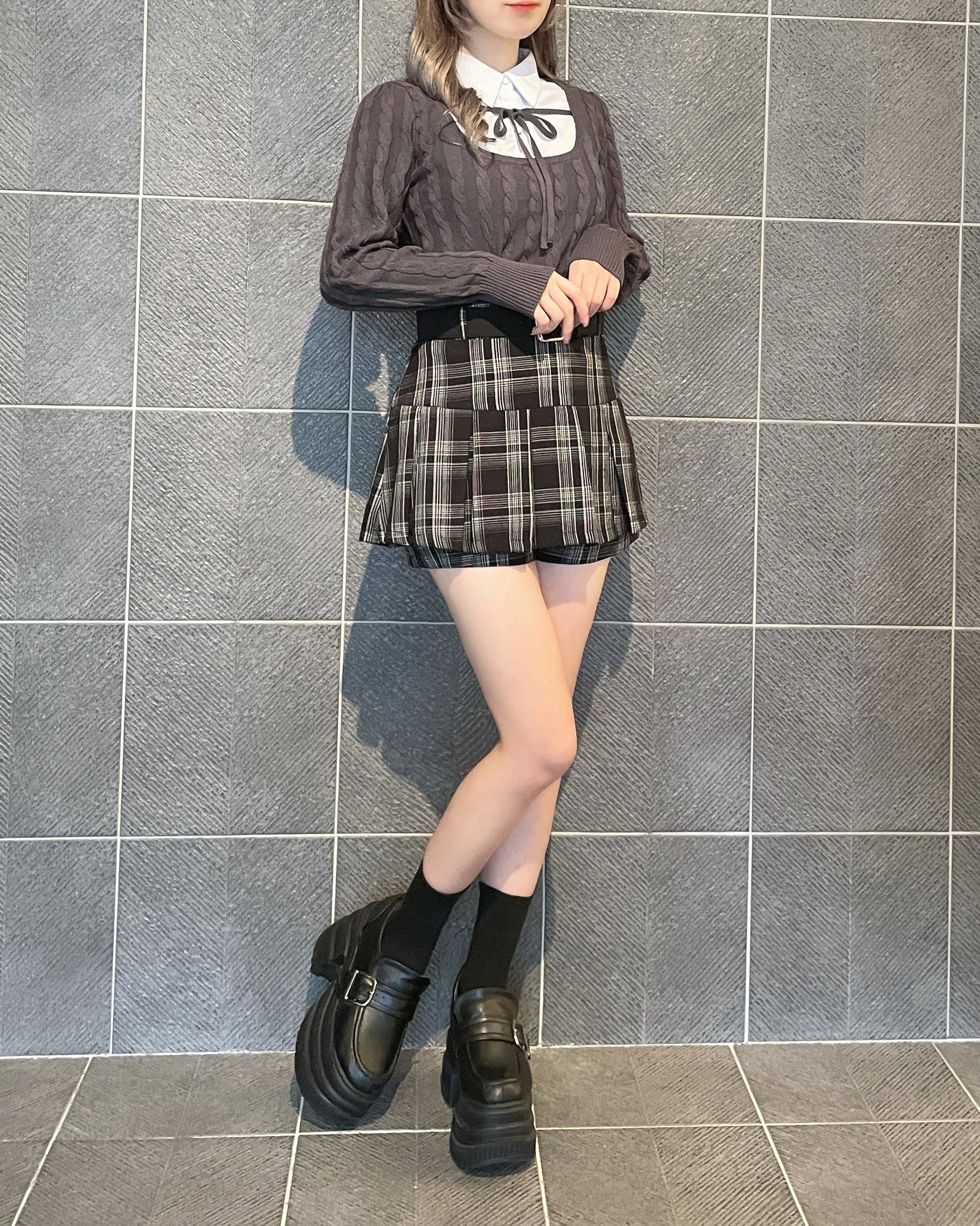 最終値下SALEstyling 新作クロスケーブルニット RANAN ニット セーター 「24AW新色追加」オーバーサイズケーブル