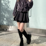 ダブルフレアスカート