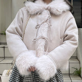 リボンムートンジャケット