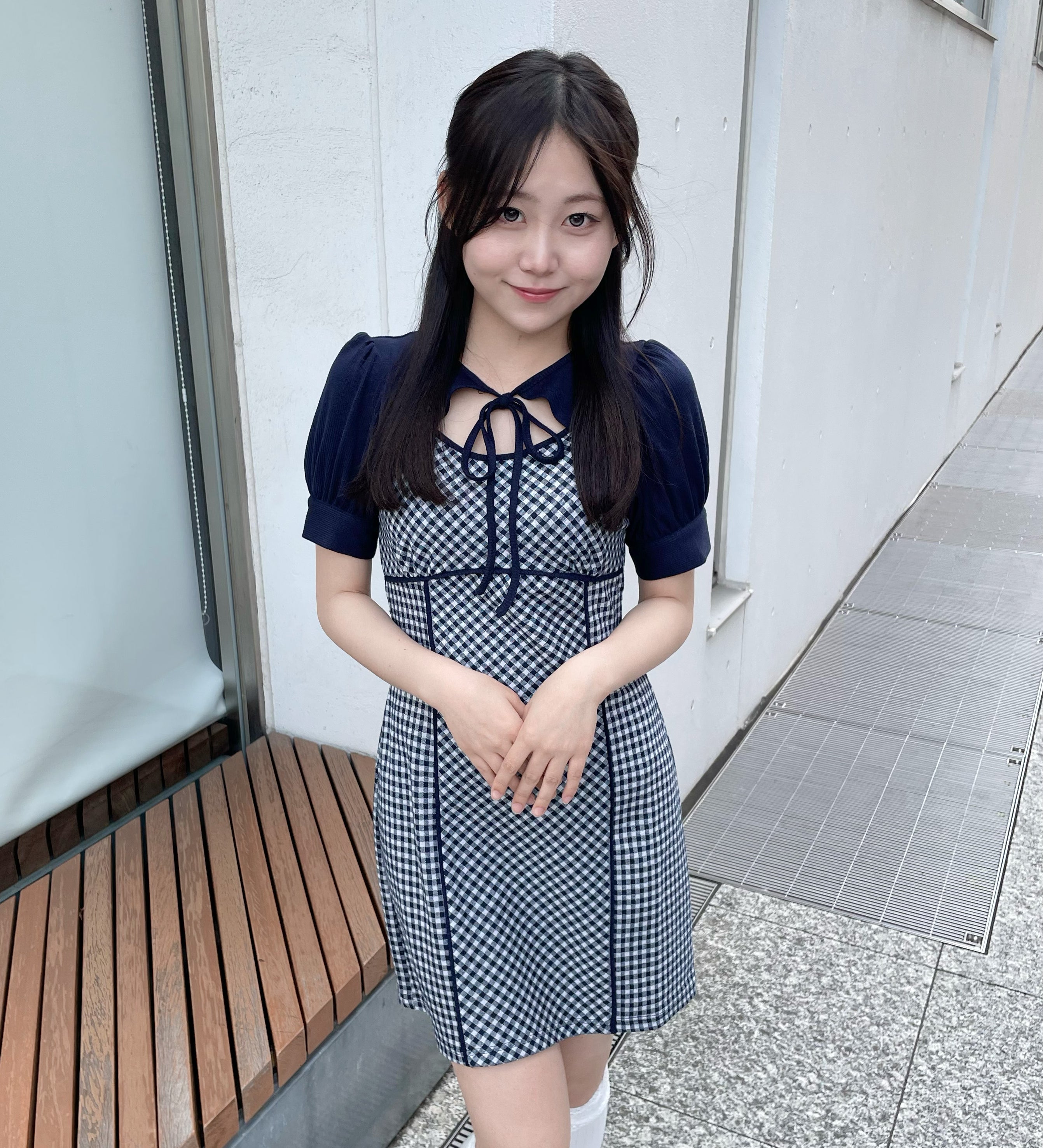 【予約商品　4月中旬発送予定】ボレロバックリボンワンピース