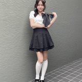 スクエアビックリボントップス