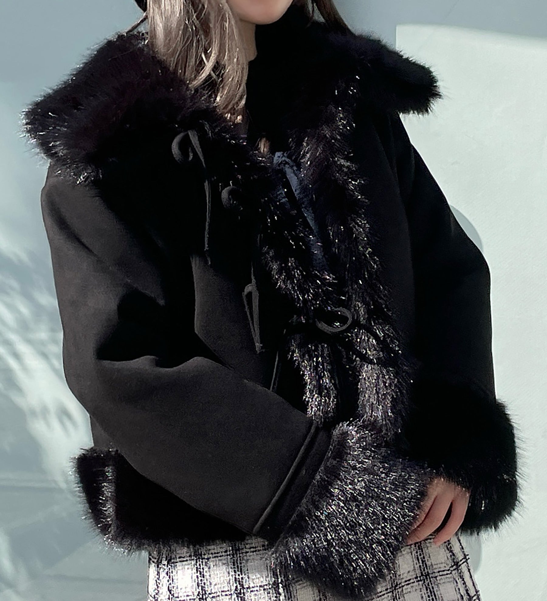 リボンムートンジャケット