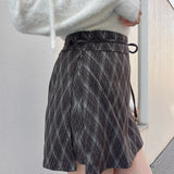 【予約商品 12月中旬発送】サイドスリット台形スカート