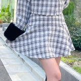 【セットアップ対応アイテム】ペプラムスカート