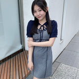 ボレロバックリボンワンピース
