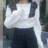 【予約商品 12月中旬発送】
ビジュオフショルニット