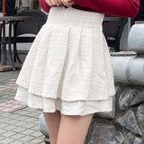 ダブルフレアスカート