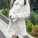 ティペット付きハーフコート