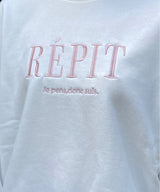 REPIT刺繍トレーナー